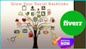 create manually 250 social media profiles backlinks