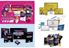 design digital product mockup online course cover