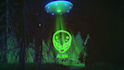 make alien ufo abduction logo reveal intro