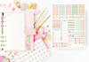make you a custom printable planner stickers sheet