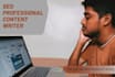 do SEO article writing, website content and blog writing