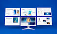 design a custom pitch deck or powerpoint presentation template