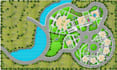 do architectural site plan rendering and layout drawings