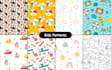 design seamless pattern,textile prints cartoon design