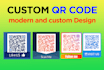 design custom qr code just in 1 hour