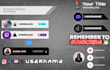 do trendy 4k social media lower thirds and subscribe animation
