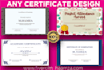 do professional certificate diploma certificate award certificate design