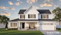 render 3d architectural exterior home design, interior house walkthrough video