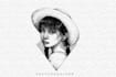 draw your illustration in dot stippling style