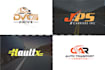 design trucking logistics and  transport logo