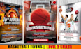design modern eye catching basketball flyer poster