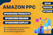 do amazon sponsored PPC ads campaigns setup, optimisation and management