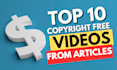 convert your article, script into video using stock footages