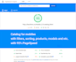 create responsive HTML and CSS landing page