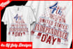 design trendy typography and custom t shirt design for print