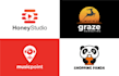 create unique business logo in modern style
