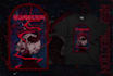 create a surrealism illustration for a tshirt