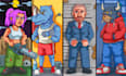 draw character design with cartoon style art