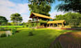 3d design realistic natural landscape, garden designs