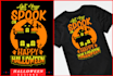 make creative halloween t shirt design