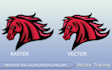 do vector tracing in 1 hour
