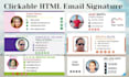 make a clickable smart HTML email signature