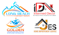 make unique roofing, home repair, remodeling, handyman logo