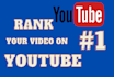 do youtube SEO of your video to get top rank