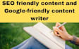 be copywriter and content writer for your website