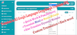 do custom website translate or develop multilangual website