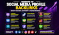 build 250 high authority SEO profile backlinks manually