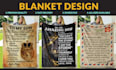 do unique and high quality fleece blanket design