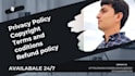 write terms and conditions, privacy policy