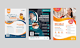 design awesome flyer, poster and  graphic design
