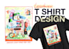 create custom lowbrow art t shirt illustration