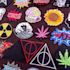 pvc rubber silicon key chains and chenille patches