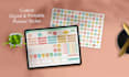 do custom digital stickers design for digital planner or etsy