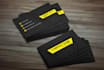 design minimal and luxury business and visiting card design