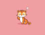 design cute animal cartoon character