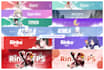 design anime or vtuber banner for youtube, twitch, x, etc