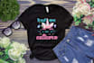 create niche based custom typography t shirt sticker
