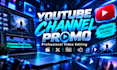 create a gaming intro and youtube channel promo video