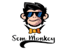 create professional cartoon and mascot monkey logo design