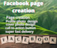 create your facebook page