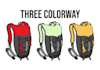 design backpack, hand bag, luggage bag