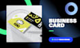 design a professional business card