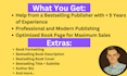 professionally publish your book on amazon kdp kindle