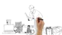 create white board video