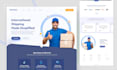 design website and landing page UI and UX in figma