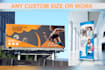 do roll up banner, billboard, shark fin and feather flag
